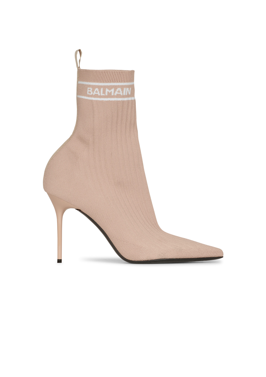 Stretch knit Skye ankle boots, pink, hi-res